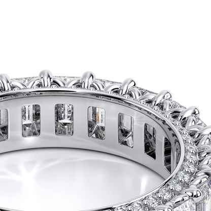 Verragio Emerald Wedding Band