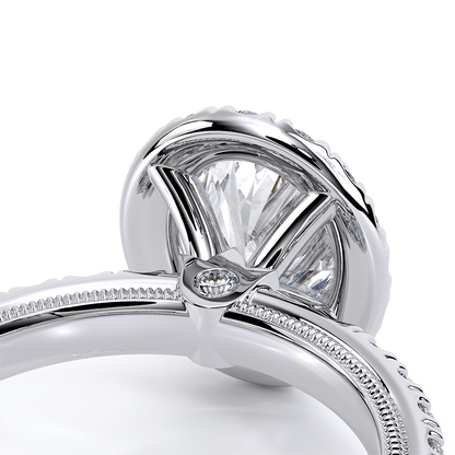 Verragio Pave Oval Engagement Ring