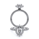 Verragio Halo Oval Engagement Ring