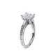 Verragio Three-Stone Princess Engagement Ring