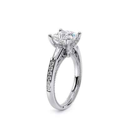 Verragio Three-Stone Princess Engagement Ring