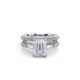 Verragio Three-Stone Emerald Engagement Ring