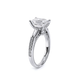 Verragio Three-Stone Emerald Engagement Ring