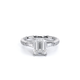Verragio Three-Stone Emerald Engagement Ring