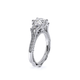 Verragio Three-Stone Round Engagement Ring