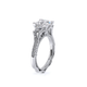 Verragio Three-Stone Princess Engagement Ring