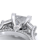 Verragio Three-Stone Princess Engagement Ring