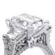 Verragio Three-Stone Emerald Engagement Ring