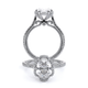 Verragio Halo Oval Engagement Ring