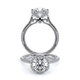 Verragio Halo Round Engagement Ring