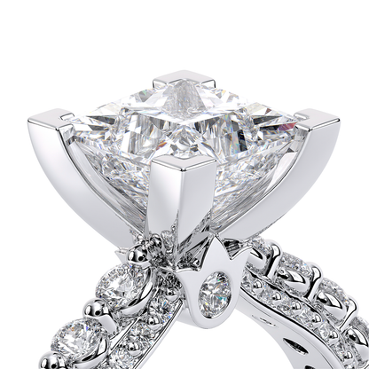 Verragio Pave Princess Engagement Ring