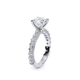 Verragio Pave Round Engagement Ring