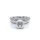 Verragio Three-Stone Emerald Engagement Ring