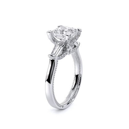 Verragio Three-Stone Princess Engagement Ring