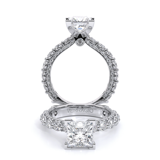 Verragio Pave Princess Engagement Ring
