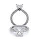 Verragio Pave Princess Engagement Ring