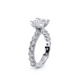 Verragio Pave Princess Engagement Ring