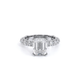 Verragio Pave Emerald Engagement Ring