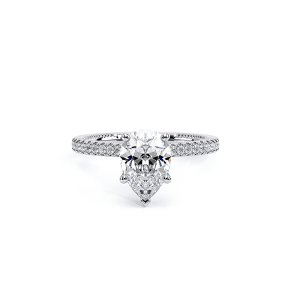 Verragio Pave Pear Engagement Ring