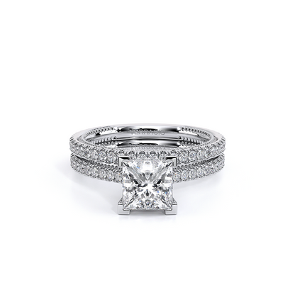 Verragio Pave Princess Engagement Ring