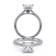 Verragio Pave Princess Engagement Ring