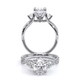 Verragio Three-Stone Oval Engagement Ring