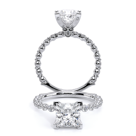 Verragio Pave Princess Engagement Ring