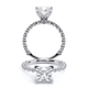 Verragio Pave Princess Engagement Ring
