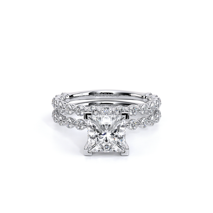 Verragio Pave Princess Engagement Ring