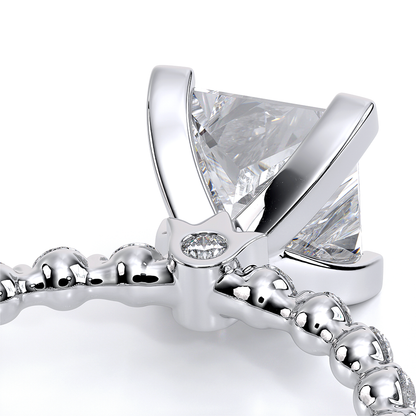 Verragio Pave Princess Engagement Ring