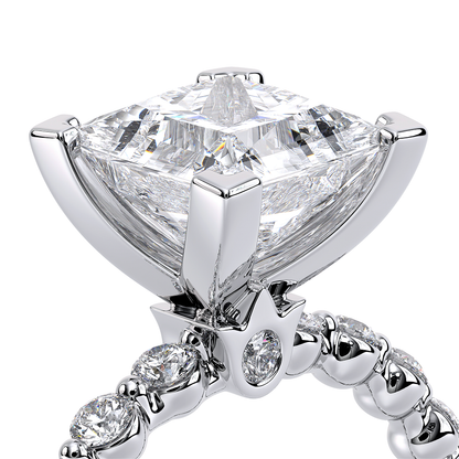 Verragio Pave Princess Engagement Ring