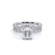 Verragio Pave Emerald Engagement Ring