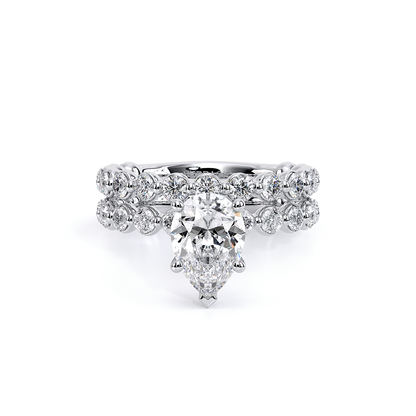 Verragio Pave Pear Engagement Ring