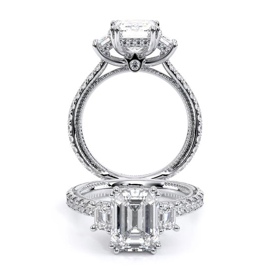 Verragio Emerald Engagement Ring