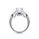 Verragio Three-Stone Round Engagement Ring