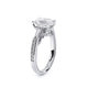 Verragio Three-Stone Emerald Engagement Ring
