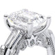 Verragio Three-Stone Emerald Engagement Ring