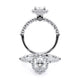 Verragio Halo Oval Engagement Ring