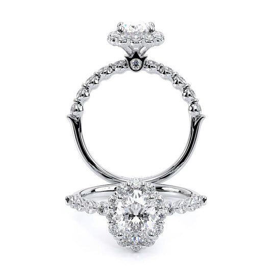 Verragio Halo Oval Engagement Ring