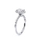 Verragio Halo Oval Engagement Ring