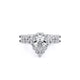 Verragio Halo Pear Engagement Ring