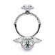 Verragio Halo Round Engagement Ring