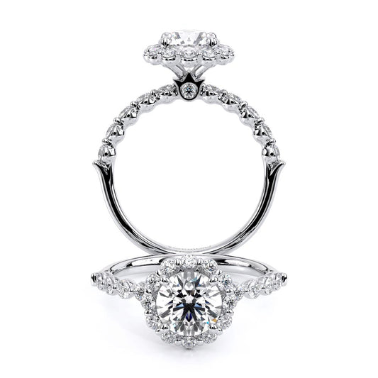 Verragio Halo Round Engagement Ring