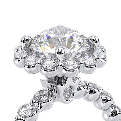 Verragio Halo Round Engagement Ring