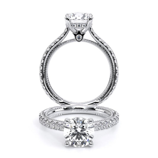 Verragio Pave Round Engagement Ring