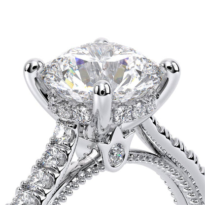 Verragio Pave Round Engagement Ring