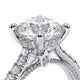 Verragio Pave Round Engagement Ring