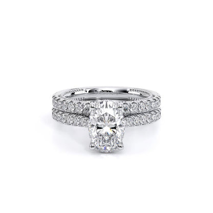 Verragio Pave Oval Engagement Ring