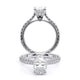 Verragio Pave Oval Engagement Ring