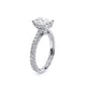 Verragio Pave Oval Engagement Ring